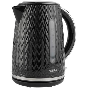 Petra Чайник PT3864BLKVDEEU10, 2200 W, 1.7 L, 360° поворот, индикатор уровня воды, автоматическое отключение (PT3864BLKVDEEU10)