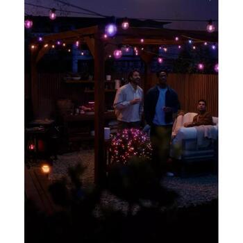 Philips Hue Festavia Globe умная уличная гирлянда 8720169371477, 7 м, 30 Вт, IP65, 500 лм, 1000-20000 K, Bluetooth, Zigbee (8720169371477)