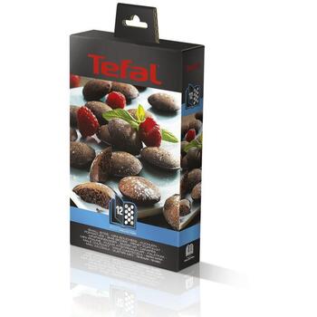 Tefal Мини закусочные тарелки XA801212, 2x тарелки, черный, можно мыть в посудомоечной машине, антипригарное покрытие (XA801212)