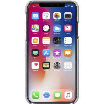 Krusell Broby чехол Apple iPhone XS Max 61495, 16,5 см, замша, серый, задний, защита от царапин (61495)