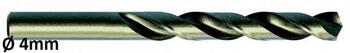 Exact Metāla urbis DIN338 HSSE-Co5 Ø4x75mm 74040, 0.17kg, 10gab. (74040)