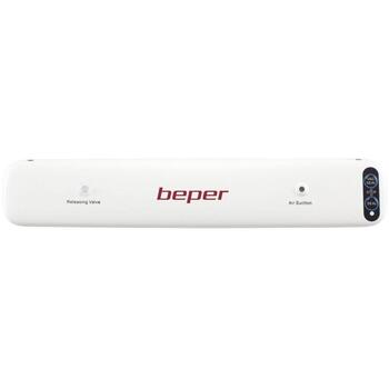 Beper Вакуумный упаковщик P102CON001, 85W, 5x25x30см пакеты, белый, красный, ручной режим, насадки для контейнеров (P102CON001)