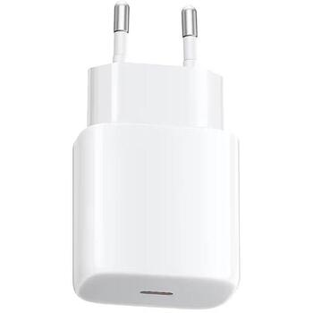Xiaomi 20W ātrās uzlādes strāvas adapteris (Type-C) BHR08M8EU, 20 W, USB-C, ātrā uzlāde, balts (BHR08M8EU)