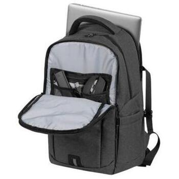 Natec Рюкзак для ноутбука Alpaca 2 NTO-2226, 15.6 дюйма, серый, полиэстер 300D, 3 отделения, 9 карманов, светоотражающие полосы (NTO-2226)