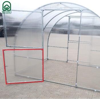 Papildus durvis siltumnīcai KLASIKA EASY 100 x 100 cm, bez pārklājuma; 930885E (930885E)