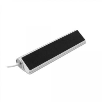 Sbox USB centrmezgls H-207, 480 Mbit/s, 7 pieslēgvietas, USB 2.0, 0,5 m, alumīnijs, sudrabs (H-207)