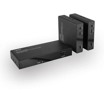 Lindy I/O видеораспределитель 38385 4K@60Hz, 2 HDMI выхода, PoC, черный (38385)