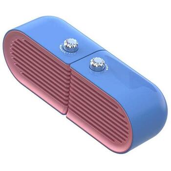 Devia Беспроводная колонка 120EM0610003, 1000mAh, 5ч, 10W, Bluetooth 5.0, 3.5mm, Micro USB, ABS, синий цвет (120EM0610003)