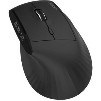 Acer Smart Fit vertikālā pele HP.EXPBG.020, 8000 dpi, Bluetooth 5.0, 10 pogas, optiskā, ergonomisks dizains (HP.EXPBG.020)