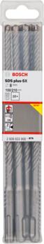 Triecienurbis SDS plus-5X 8x150x210 mm, 10 gab., Perforatora urbjiem PRO SDS PLUS-5X TRIECIENURBIS PERFORATORIEM, 2608833900, BOSCH (2608833900)