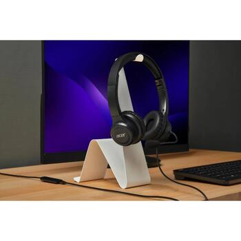 Acer Офисные наушники GP.HDS11.02D, 32Ω, 20-20kHz, Микрофон с держателем, 30 мм динамические драйверы (GP.HDS11.02D)