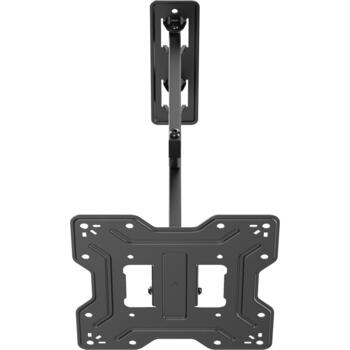Sbox Крепление для монитора LCD-423, 23-43'', 30kg, 200x200, Черный, VESA 100x100-200x200, 5,5-39,2cm, +5°/-10°, +90°/-90° (LCD-423)