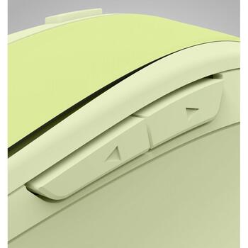 Hama bezvadu datorpele WM-400 173038, 1600 DPI, 2.4 GHz, 10 m, optiskā, 6 pogas, klusa, ergonomiska, USB Type-A uztvērējs, zaļa (00173038)