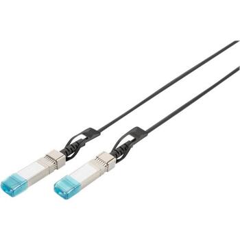 Digitus кабель DN-81224, 5 м, SFP+, 10GBase, Twinaxial, 0,5 Вт, 3,3 В, от 0 до +70 °C, черный (DN-81224)