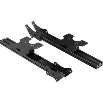 Next Level Racing Floor stand | Tilt | ELITE Free Standing Triple Add-On Monitor Stand | 21-43