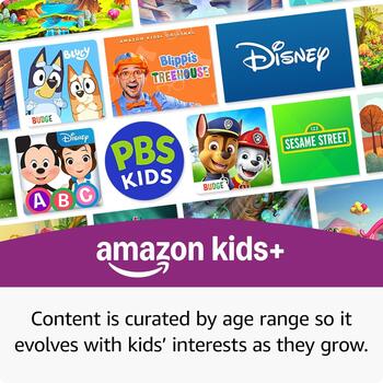Amazon Fire HD 10 Kids планшет B0CXKWQP3H, 32 ГБ, 10,1 дюйма, 3 ГБ, 13 ч, синий, родительский контроль, USB-C (B0CXKWQP3H)