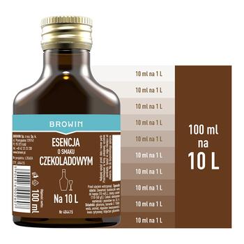 Browin Šokolādes esence 404415, 100 ml, 10 L dzēriena, ekonomiska, dziļa aromāts (404415)