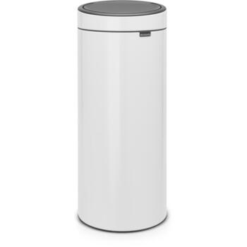 Brabantia Touch Bin мусорное ведро 115141, 30 л, 29,5 см, 72 см, нержавеющая сталь, сенсорная крышка, съемная корзина (115141)