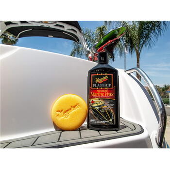 Meguiar's M6316 Flagship Premium Marine vasks – noņem vieglu oksidāciju, UV aizsardzība 473 ml (M6316)