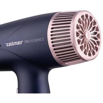 Zelmer Fēns ZHD9005 60307083P, 2200 W, 2 ātrumi, 3 temperatūras, 3 uzgaļi, BLDC motors, jonizators (60307083P)