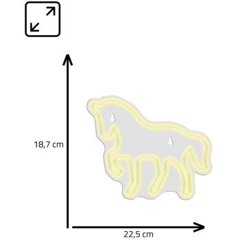 Manta Декорация SNL103WH, 5W, 5V, 22.5cm, 18.7cm, USB, Плексиглас, 2m кабель, Интегрированная LED лампочка, Лошадь (SNL103WH)