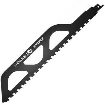 Hogert zobenzāģis HT6D906, 305mm, 50mm, 2 TPI, 12.7mm, TCT tērauds, paredzēts ķieģeļiem, aerētajam betonam (HT6D906)