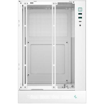 Deepcool игровой корпус CH170 DIGITAL R-CH170-WHNPI0D-G-1, 3,3 кг, 25 см, 20 см, 38 см, 3 слота расширения, 1 x USB-C, 2 x USB 3.0 (R-CH170-WHNPI0D-G-1)