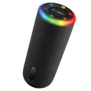 Pārnēsājamais Bluetooth skaļrunis 2.0 ar 10 W jaudu 2×5 W TWS FM radio USB un 1800mAh PS-150 melns SV-022327 Sven (SV-022327)