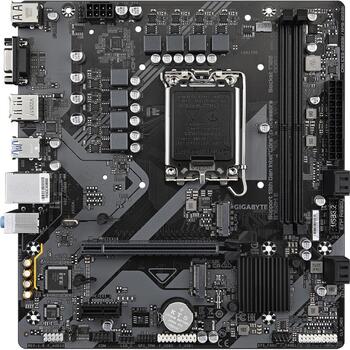 Gigabyte B760M E mātesplate, LGA 1700, Intel B760, DDR5, 2x DIMM, 128GB, 7200MHz, Micro-ATX, 2x M.2, 4x SATA III, 1GbE LAN (B760M E)