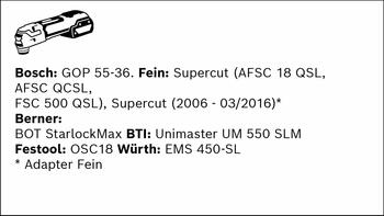 StarlockMax MATI68RD4 1 gab., Svārstību daudzfunkcionālajiem darbarīkiem EXPERT MATI 68 RD4 CORNER ASMENS, 2608900036, BOSCH (2608900036)