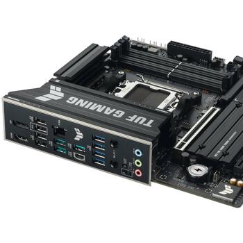Asus mātesplate TUF GAMING B850M-PLUS WIFI7, AMD Ryzen 7000/8000/9000, DDR5, 256 GB, PCIe 5.0, 7.1 audio, Wi-Fi 7 (TUF GAMING B850M-PLUS WIFI7)