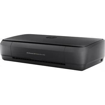 HP OfficeJet 250 Mobile All-in-One Printer, Multifunction Printer (Black, USB / WiFi, Scan, Copy) (CZ992A#BHC)
