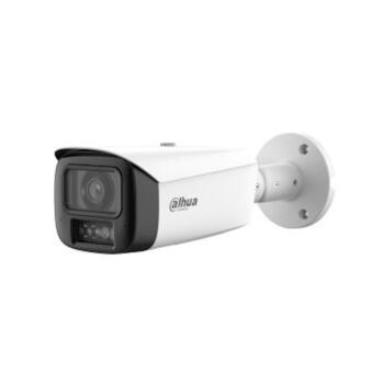 Dahua HFW5859T1-ASEPV0280BPRO 8 MP сетeвая outdoor bullet-камера WizColor фиксированный объектив 2.8 mm IR до 80 m тёплый свет до 60 m WDR AI детекция PoE IP67 белый (HFW5859T1-ASEPV0280BPRO)