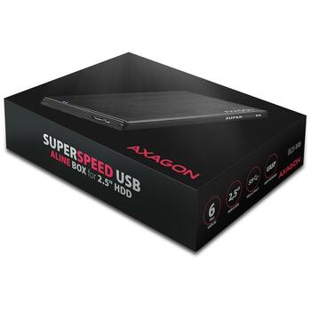 Axagon HDD корпус EE25-XA6 USB 3.2 Gen 1, 2.5