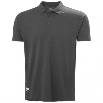 Helly Hansen Рубашка поло Classic 2.0 79398_970-L&HH, L, темно-серый, планка на пуговицах, боковые швы, дополнительная пуговица (79398_970-L&HH)