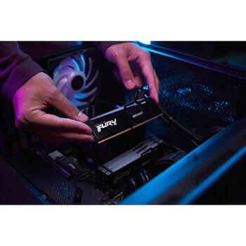 Kingston FURY Beast DIMM, KF560C36BBEAK2-16, 16GB, 6000MT/s, CL36, 288-pin, RGB, EXPO (KF560C36BBEAK2-16)