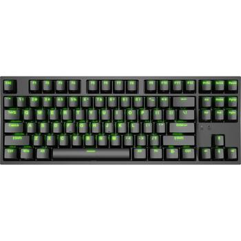 Genesis vadu spēļu tastatūra THOR 404 TKL 30743423, USB, angļu (US), Kailh Box Brown V2, melna, Hot-Swap, mehāniskā, 1.8 m (NKG-2071)