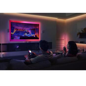 Philips Hue светодиодная лента Flux 8721103087812, 12 Вт, 3 м, 1200 лм, 6500 К, IP20, Zigbee, Регулируемая (8721103087812)