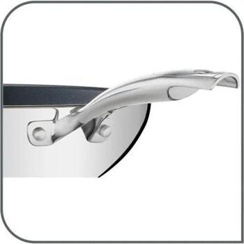 Tefal Panna G7320434, 24cm, 1.8L, nerūsējošais tērauds, fiksēts rokturis, piemērota indukcijas plītīm (G7320434)