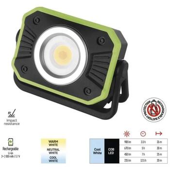 Emos COB LED перезаряжаемая рабочая лампа P4542, 900 лм, 4400 мАч, магнит, поворотная подставка, крючок (P4542)