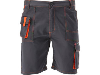 Yato Рабочие шорты Doria YT-80927, L/XL, 245 g/m², 65% полиэстер, 35% хлопок, 7 карманов, молния, кнопка, резинка по бокам (YT-80927)
