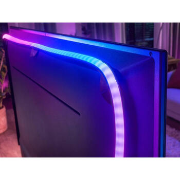 LED daudzkrāsainas gaismas lente 304 cm 75