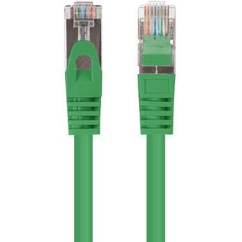 Lanberg Patchcord CAT.6 FTP 1M fluke passed 10-pack, Green | PCF6-20CC-0100-G (PCF6-20CC-0100-G)