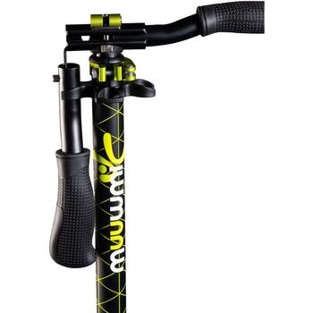 Muuwmi Aluminium Scooter PRO AU 471, 215mm, 56x12cm, 100kg, ABEC 7, PU, регулируемая высота руля, руль BMX (AU 471)