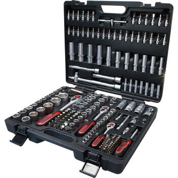 KS TOOLS instrumentu komplekts 1/4+3/8+1/2