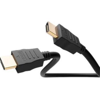 Goobay HDMI кабель 52766, 5м, 8K@60Hz, 4K@120Hz, 48Gbps, Dynamic HDR, eARC, VRR, QMS, QFT, ALLM, Ethernet, черный (52766)