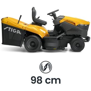 STIGA Estate 798W бензиновый садовый трактор газонокосилка Honda GCV 530 9.7kW 98см 300L 2T0810381/ST1 (2T0810381/ST1)