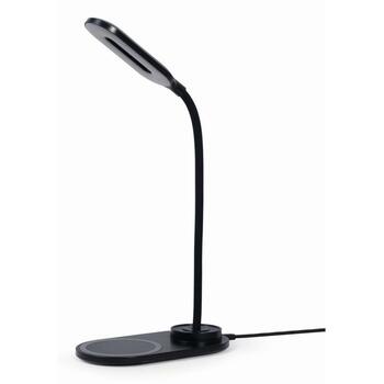 Gembird planšetdatora lādētājs TA-WPC10-LED-01 10W bezvadu uzlāde, 1.5 m kabelis, 5 V, melns (TA-WPC10-LED-01)