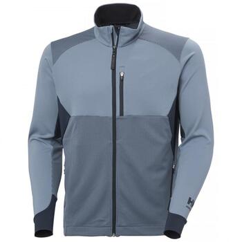 Helly Hansen Tech Active džemperis ar pilnu rāvējslēdzēju 72378_575-S&HH, S, pelēkzils, 74% pārstrādāts poliesteris (72378_575-S&HH)