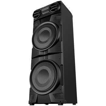 Караоке Bluetooth-колонка Sven PS-1900 Party Box 1000 Вт с TWS, FM-радио, USB и LED-дисплеем, чёрная (SV-022037)